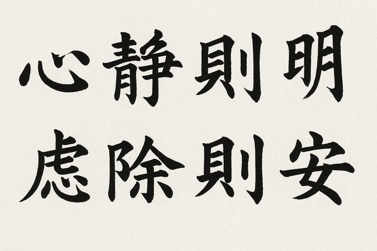 书法示范