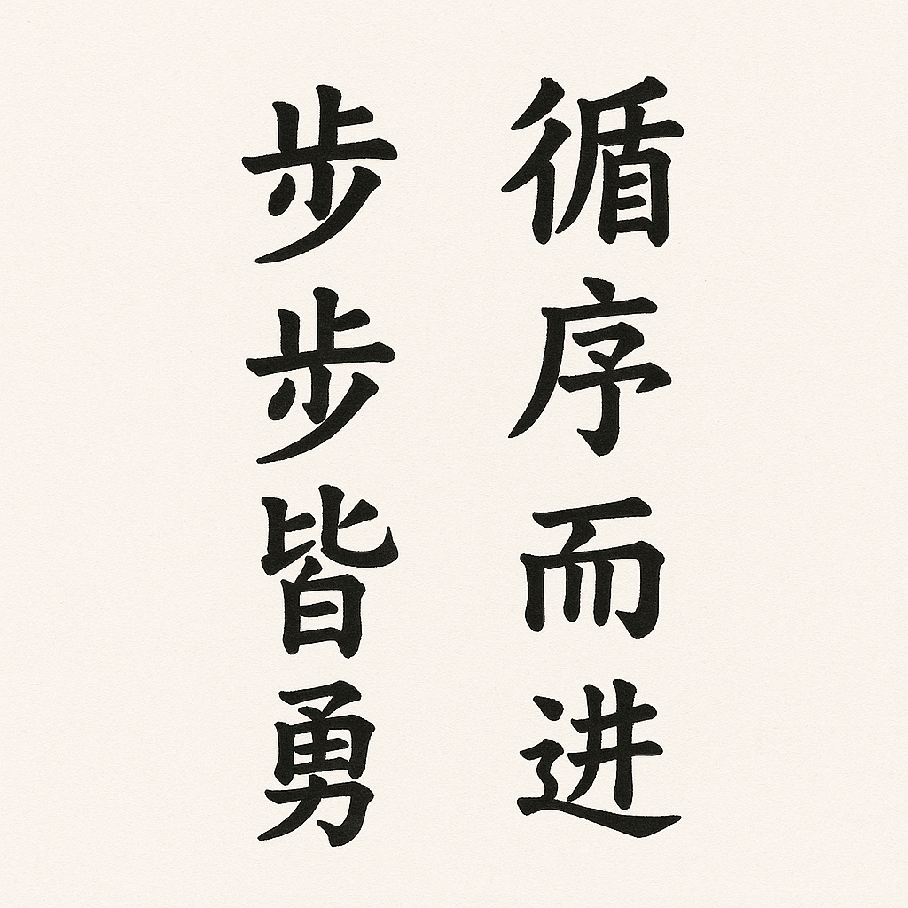 书法示范