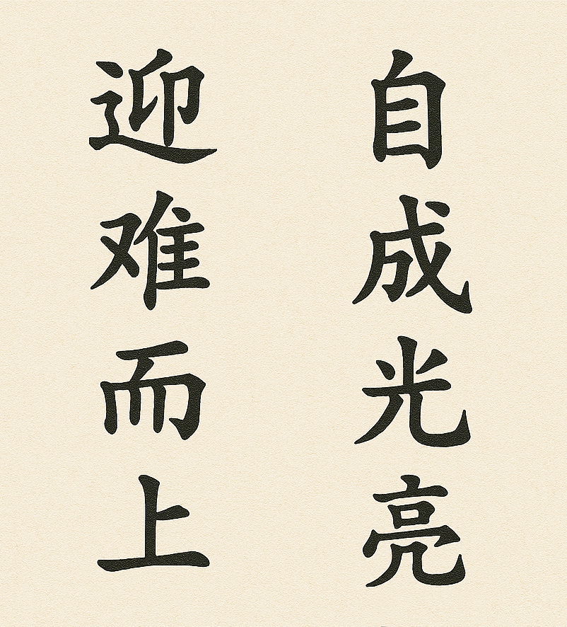 书法示范