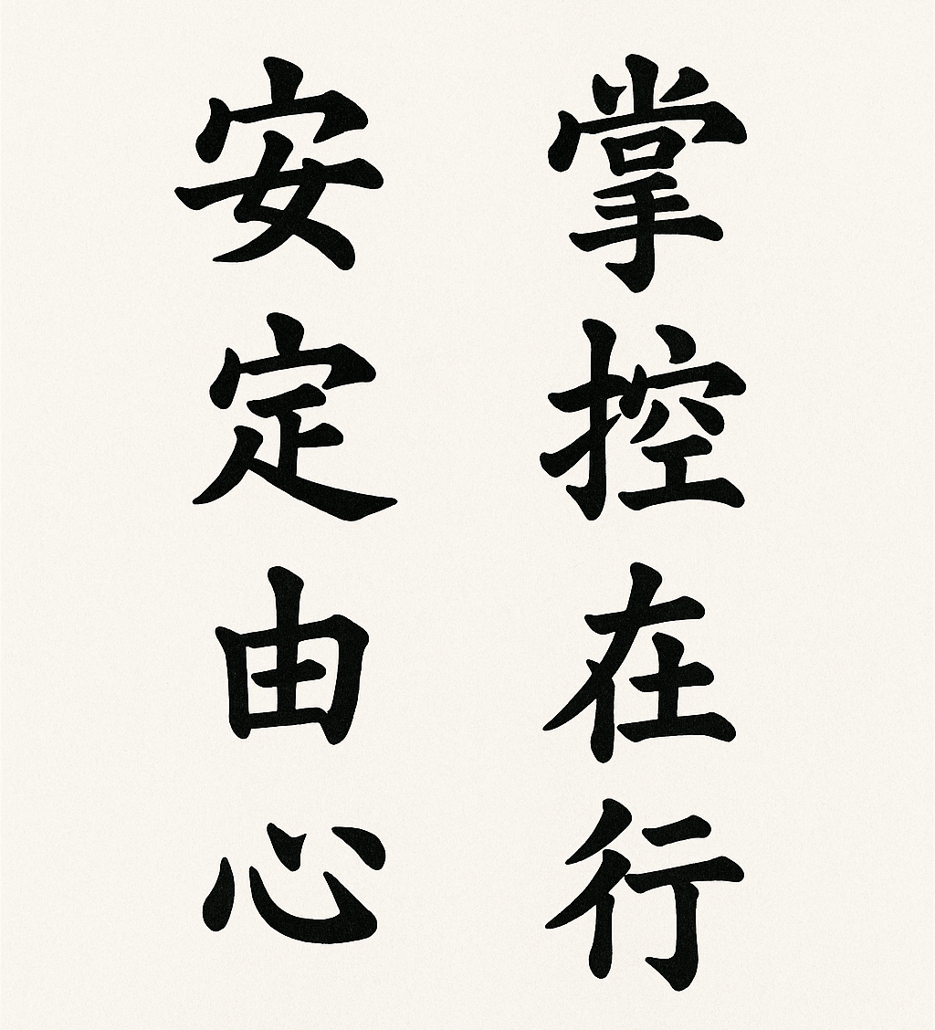 书法示范