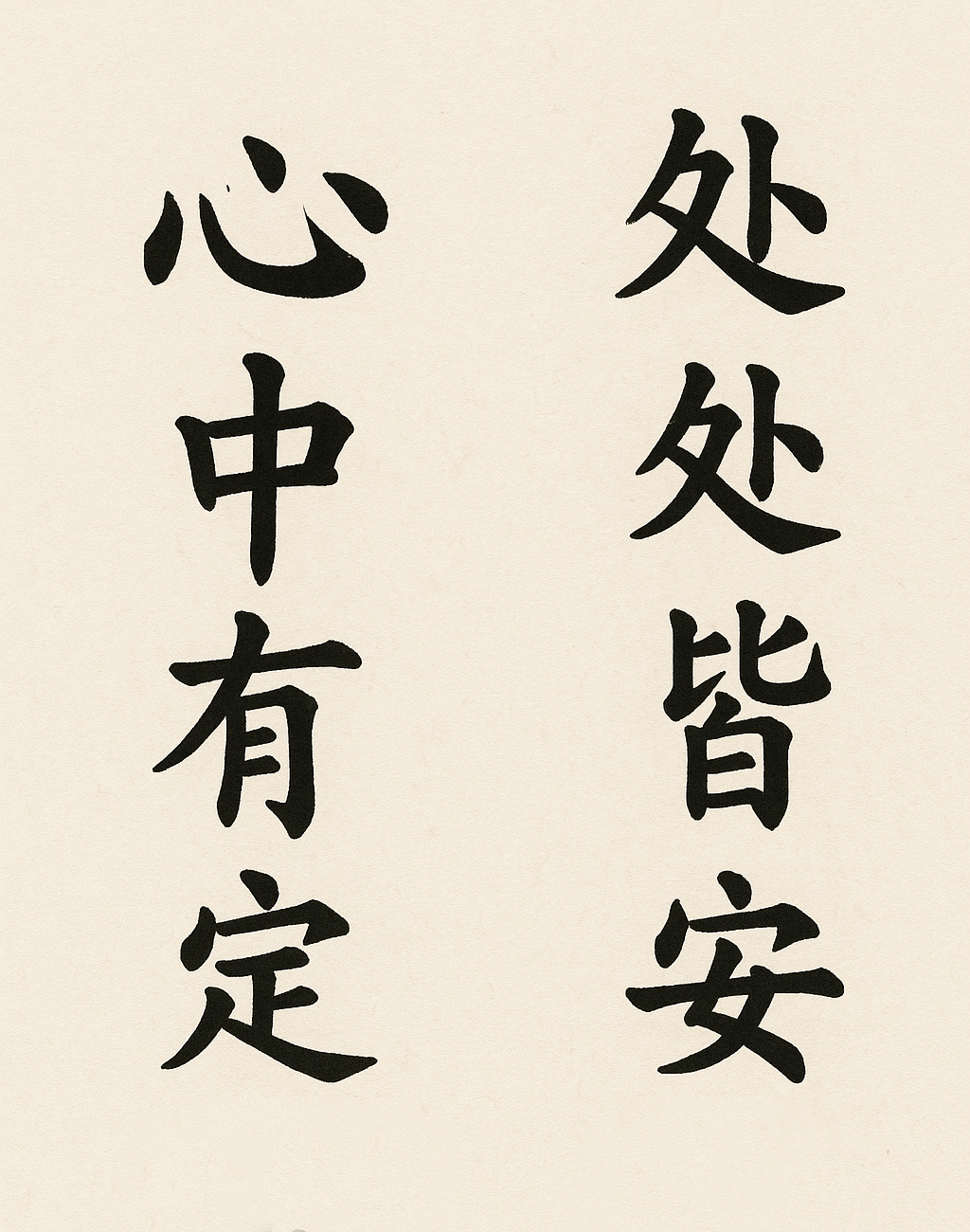 书法示范