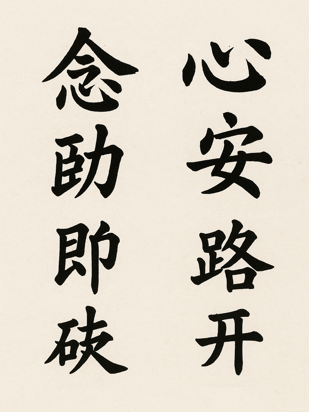 书法示范