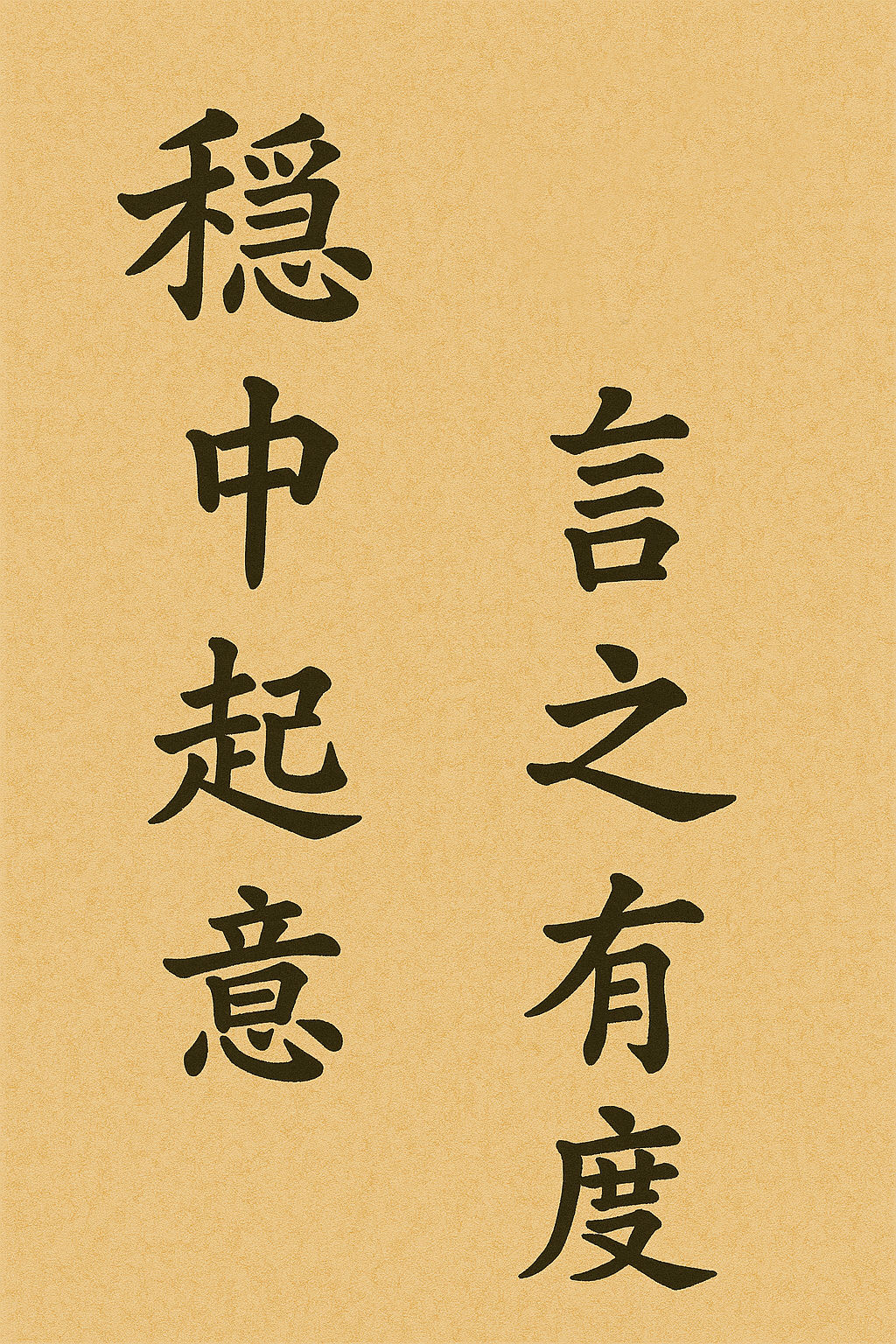 书法示范