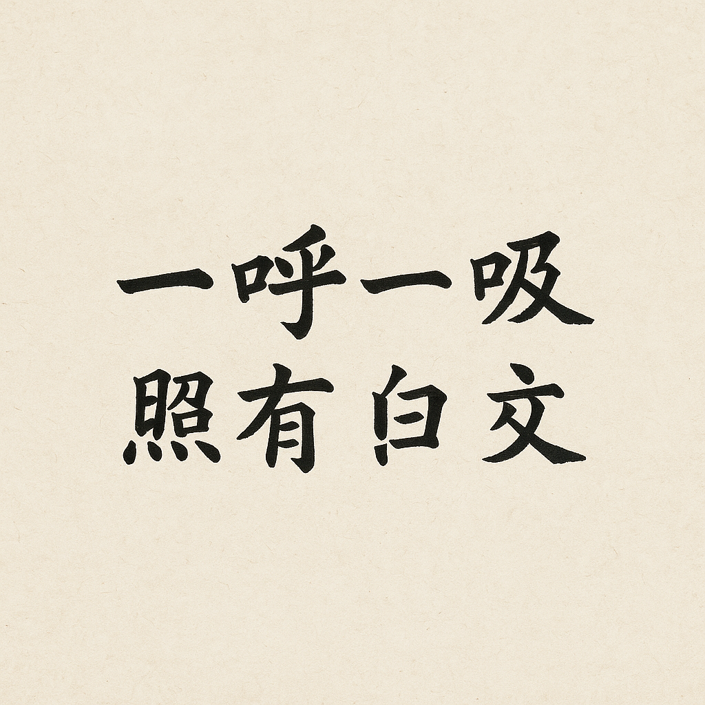 书法示范